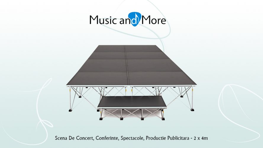 Scena Portabila Pentru Concerte, Conferinte, Spectacole - Acum Doar La Music And More