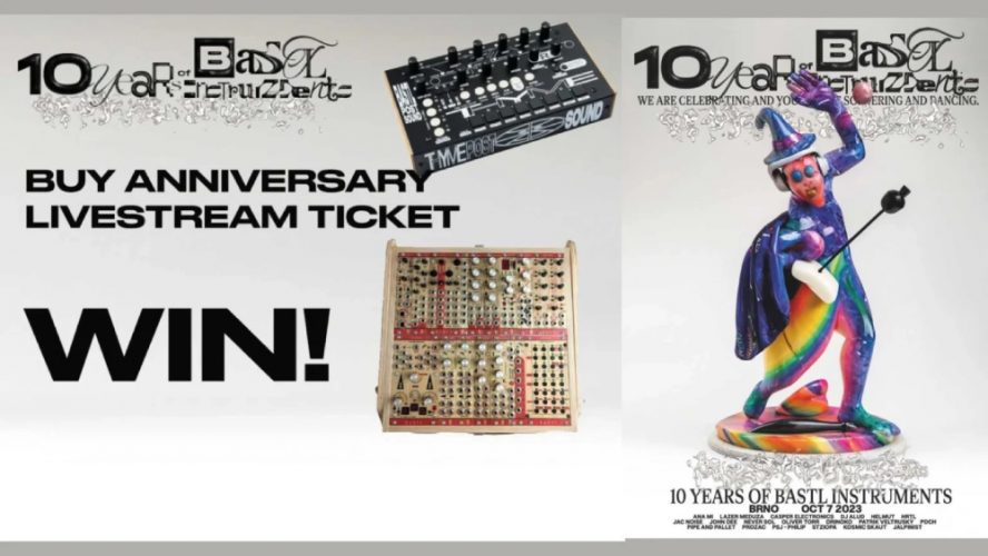 Bastl Instruments sărbătorește a 10-a aniversare cu o mare tombolă și petrecere