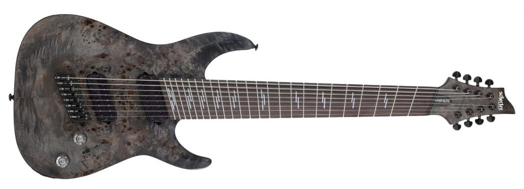 Schecter Omen Elite-8 Multiscale – Putere și Versatilitate în 8 Corzi