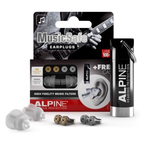 Dopuri antifonice Alpine MusicSafe Pro pentru protecția auzului muzicienilor