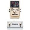 NUX Loop Core Deluxe Bundle - Pedala Looper, 8 ore de inregistrare, drum machine, comutator inclus