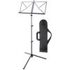 Soundsation SMS-500-BK - Stativ pliabil partituri + husa