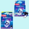 Family Pack Alpine SleepDeep Revolutionary 3D - 2 x Seturi de dopuri antifonice pentru somn