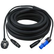 Soundsation PF300-5 - Cablu alimentare cu tensiune si semnal audio boxe active, 5 metri