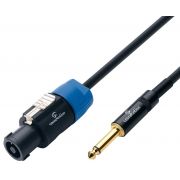 Soundsation WM-PCSJ10 - Cablu Boxa Speakon - Jack Mono 6.3 mm, 10 Metri