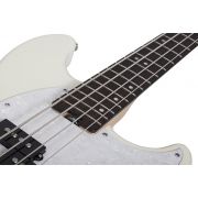 Schecter Banshee Bass Olympic White (OWHT) - Chitara Bass Short-Scale