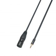 Soundsation Wiremaster WM-MJXLRM30 - Cablu adaptor - Jack (3.5mm) - XLR (M) - 3 metri