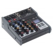 Soundsation MIOMIX 202M - Mixer Audio cu Bluetooth, Media Player, FX Integrat