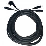 Soundsation PF100-10 - Cablu alimentare cu tensiune si semnal audio boxe active, 10 metri