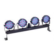 Soundsation 4LEDKIT-PARTY 2 - Kit complet de iluminat cu LED-uri 4-PAR, stativ si controller