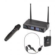 Soundsation WF-D290HP MKII - Set microfon wireless si headset, UHF Digital 2.4 GHZ