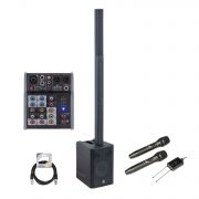 Soundsation HYPER UP 8A - Sistem de sonorizare tip coloana, Bluetooth, 600W (mixer, microfoane wireless, cabluri)