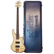 Schecter Stiletto Custom-4 NAT - Bass electric si Case