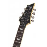 Schecter Omen Extreme-7 STBLK - Chitara electrica si Case
