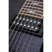 Schecter Omen Extreme-7 STBLK - Chitara electrica si Case