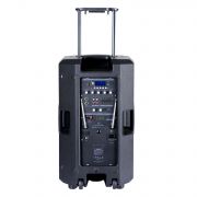 Soundsation PROVIBE 12AIR - Boxa activa cu baterii, 2 microfoane wireless, Bluetooth, 800W