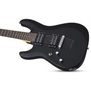 Schecter C-6 Deluxe LH (SBK) - Chitara electrica pentru stangaci