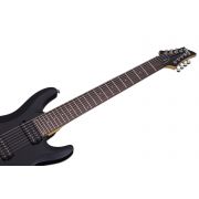 Schecter C-8 Deluxe LH (SBK) - Chitara electrica pentru stangaci