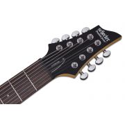 Schecter C-8 Deluxe LH (SBK) - Chitara electrica pentru stangaci