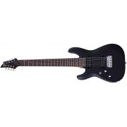 Schecter C-8 Deluxe LH (SBK) - Chitara electrica pentru stangaci