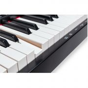Soundsation AUDES - Pian digital portabil cu Bluetooth, claviatura hammer action, 2 iesiri de casti, port USB