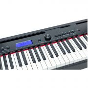 Soundsation AUDES - Pian digital portabil cu Bluetooth, claviatura hammer action, 2 iesiri de casti, port USB