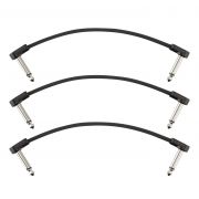 Fender 6' Blockchain Patch Cable - Cablu patch, set de 3 cabluri, lungime 15 cm