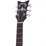 Schecter Deluxe Acoustic (NS) - Chitara acustica, fata de rezonanta din molid, corp din mahon