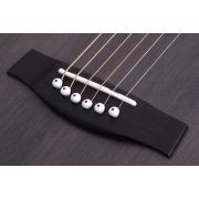Schecter Deluxe Acoustic (SBK) - Chitara acustica, fata de rezonanta din molid, corp din mahon