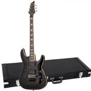 Schecter Omen Extreme-6 FR STBLK - Chitara electrica, hardcase