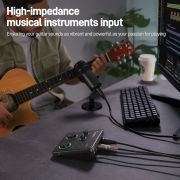 MAONO Studio One - Interfață audio pentru înregistrare, microfon, casti audio