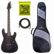 Schecter Demon-6 ABSN - Chitara electrica, husa de transport, cablu, corzi