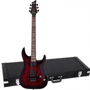 Schecter Omen Elite-6 FR BCHB - Chitara electrica, hardcase