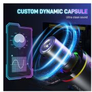 MAONO PD200X - Microfon Podcast, Gaming, Streaming, Stativ reglabil de masa, Cablu USB 4 metri