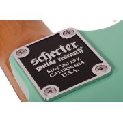 Schecter Nick Johnston Traditional HSS Atomic Green - Chitara electrica, hardcase