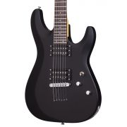 Schecter C-6 Deluxe SBK - Chitara electrica, husa de transport, cablu, corzi