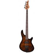 Schecter C-4 Standard (TB) - Bass electric, husa de transport, cablu, corzi