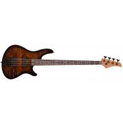 Schecter C-4 Standard (TB) - Bass electric, husa de transport, cablu, corzi