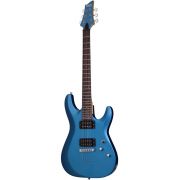 Schecter C-6 Deluxe SMLB - Chitara electrica, husa de transport, cablu, corzi