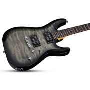 Schecter C-6 Plus CB - Chitara electrica, husa de transport, cablu, corzi