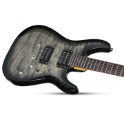 Schecter C-6 Plus CB - Chitara electrica, husa de transport, cablu, corzi