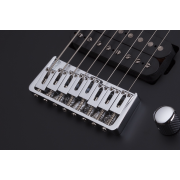 Schecter C-8 Deluxe SBK - Chitara electrica, husa de transport, cablu, corzi