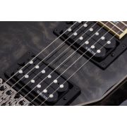 Schecter Omen Extreme-6 FR STBLK - Chitara electrica, hardcase
