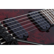 Schecter Omen Elite-6 FR BCHB - Chitara electrica, hardcase