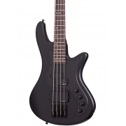 Schecter Stiletto Stealth-4 SBK - Chitara bass electric, hardcase