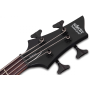 Schecter Stiletto Stealth-4 SBK - Chitara bass electric, hardcase