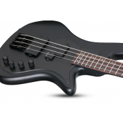 Schecter Stiletto Stealth-4 SBK - Chitara bass electric, hardcase