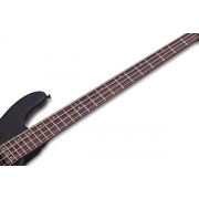 Schecter Stiletto Stealth-4 SBK - Chitara bass electric, hardcase