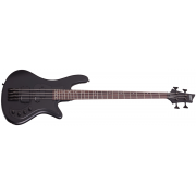 Schecter Stiletto Stealth-4 SBK - Chitara bass electric, hardcase