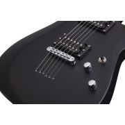 Schecter C-6 Deluxe SBK - Chitara electrica, husa de transport, cablu, corzi